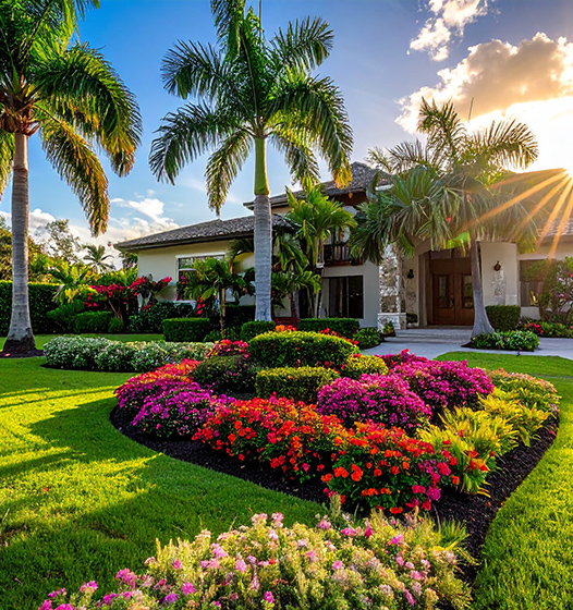 landscape designer planning out property enhancements