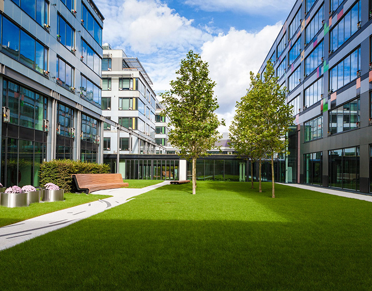 Greenfield office landscape project