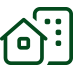 house and building icon